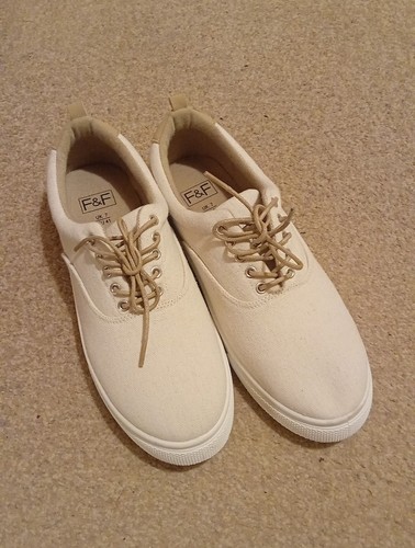 Tan coloured mens canvas - coloured,
