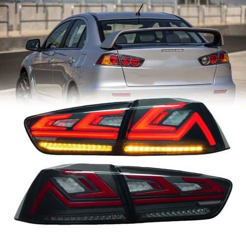 Pair led tail lights drl - led,