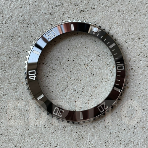 Black ceramic watch - black,