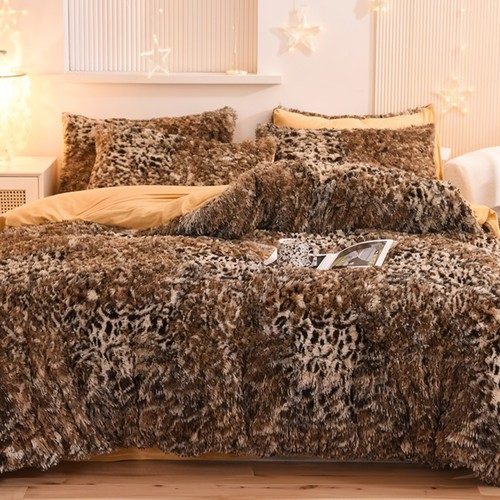 Piece bedding set plush - 3,