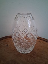Small Heavy Crystal Cut Flower