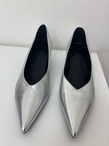 Kitten heel pointed court - m&s,