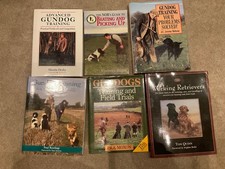 gundog training books x6