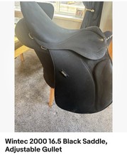 Wintec 2000 16.5 Black Saddle