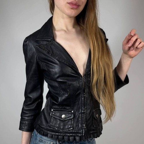 Vintage y2k miss sixty - miss, leather