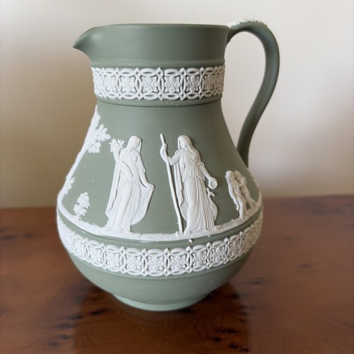 Wedgwood green jasperware - wedgwood,
