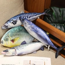 3D Fish Plush Pillow | Soft