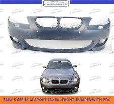 BMW 5 SERIES M SPORT E60 E61 FRONT BUMPER WITH PDC 2007 - 2010 OE 51117897208