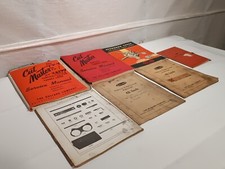 Lot of 7 Bullard Cut Master