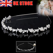 Women Diamond Jewel Gems Flower Headband Crystal Hair Band Girl Ladies Headwear