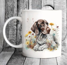 Pet Dog Mug, German Short Haired Pointer- Ideal Gift, Birthday, Christmas