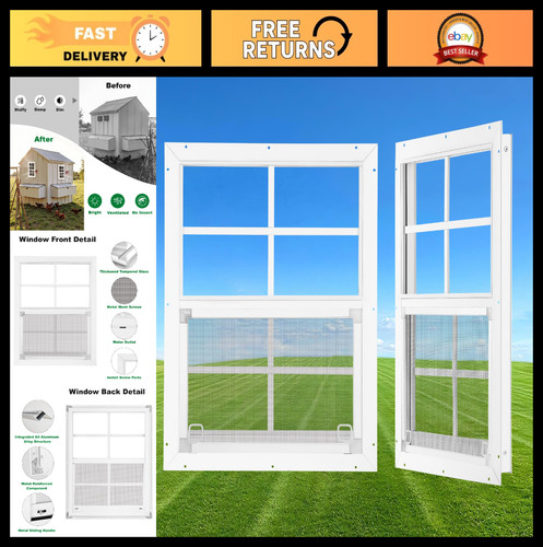 Pack 18x23 shed windows - 18x23,