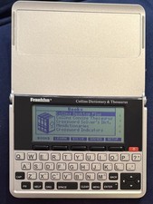 FRANKLIN Collins DMQ-1490 Dictionary Thesaurus Desktop Plus Solvers Games
