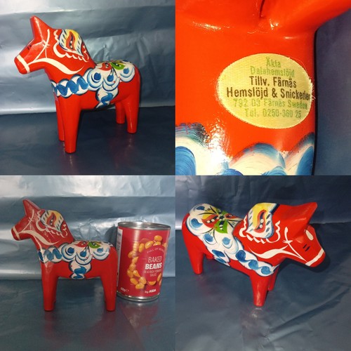 Vintage dala horse äkta - horse,