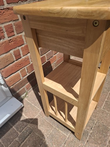 Side table kitchen drawer - side, table/