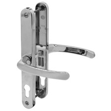 UPVC Door Handle Fullex 68PZ Sprung Double Glazing Pair Set PVC 215mm