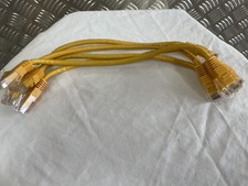 5 × Yellow Ethernet Patch