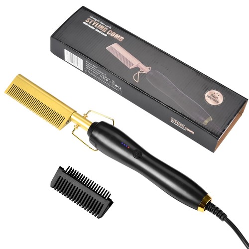 Electric hot comb hair - hot,