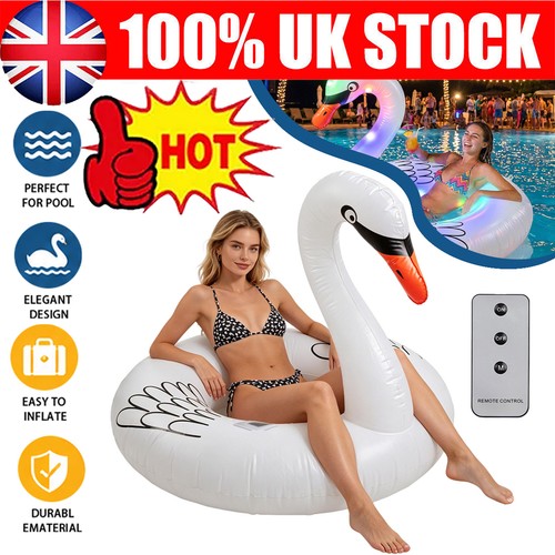 Swan pool float swimming - float, ring