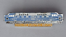 Steam Train Loco Railway Badge. English Electric Deltic  PB2-232