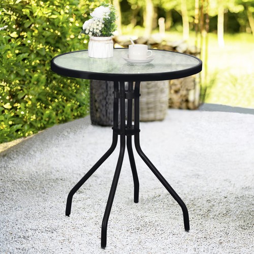 Outdoor side table - table, metal