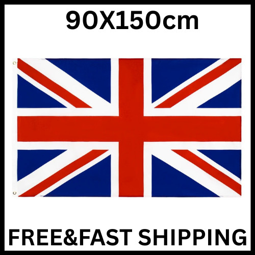 Large union jack flag 5ft - union,