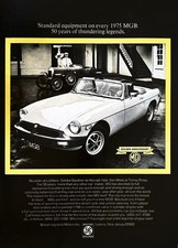 1975 MGB SPORTS CAR Genuine