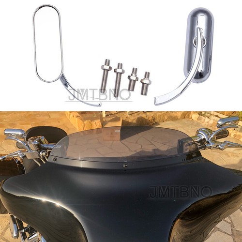 Chrome motorcycle mirrors - motorcycle, for