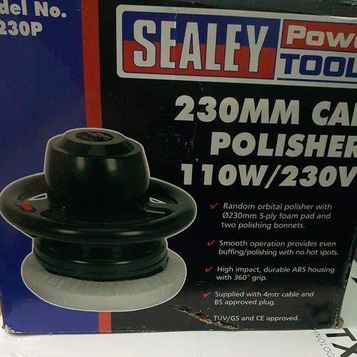 Sealey 230 car polisher - sealey, mm