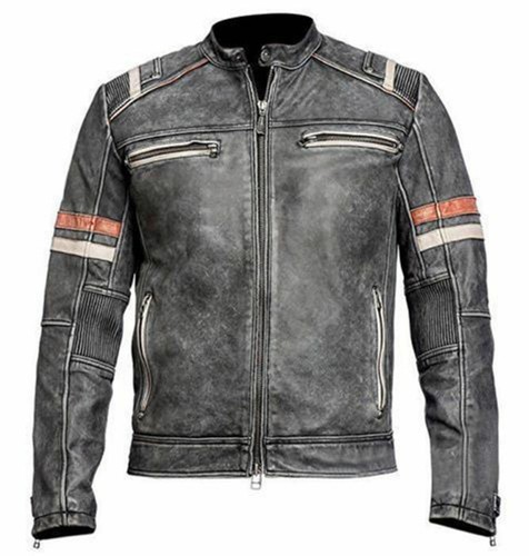 Men vintage motorcycle - motorcycle, cafe