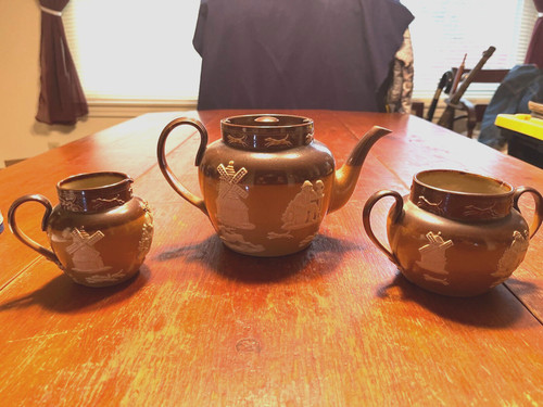 Antique royal doulton salt - antique,