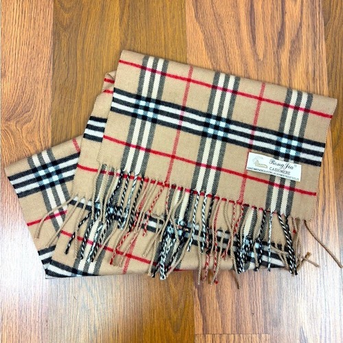 Mongolian cashmere plaid - plaid, scarf