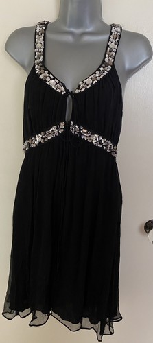 French connection black - black, silk