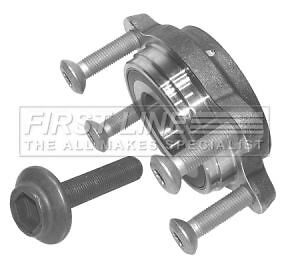 First line rear left wheel - first,