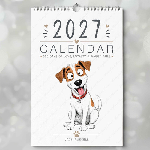 Jack russell 2027 - 2027, calendar