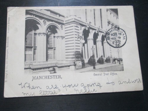 Postcard manchester general - postcard,
