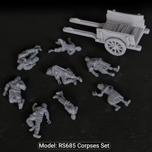 Set pcs cart corpses - 9x,
