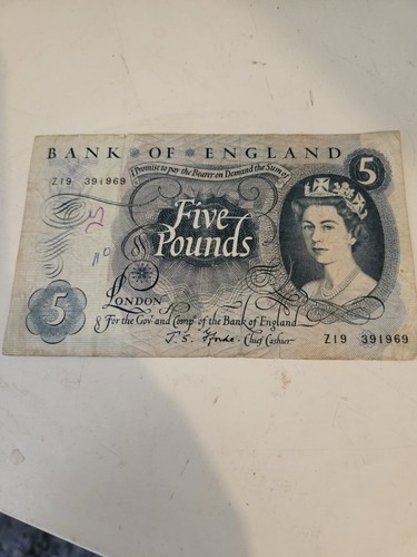 Bank england fford 5 five - bank,
