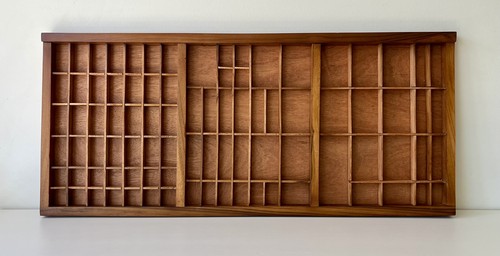 Vintage letterpress wooden - vintage,