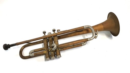 Antique cornet trumpet - antique, boosey