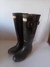 Hunter Wellingtons Black Gloss