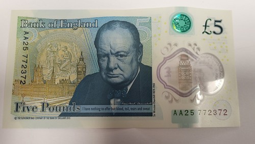 Pound note aa25 7723 - note, 7723**