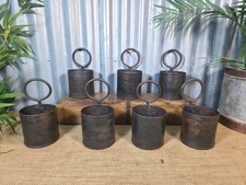 Vintage Rustic Riveted Iron