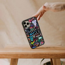 Case For iPhone 17 16 15 14 13 12 11 Pro Max XR X XS Max 7 8 Nike Design Samsung