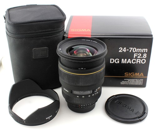 Boxed sigma 70mm d ex - sigma, 24-70mm