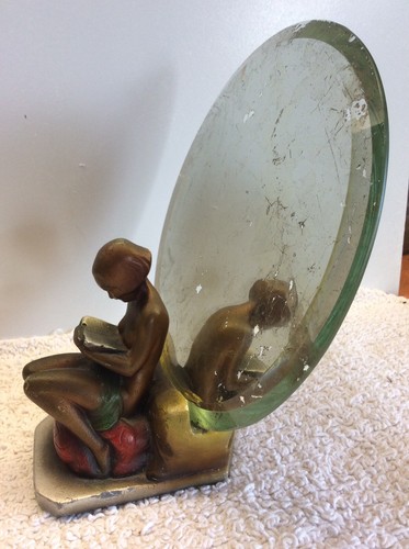 Art deco mirror and - deco,
