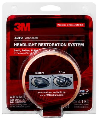 Headlight restoration kit - restoration,