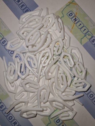 Plastic curtain hooks for ring - hooks,