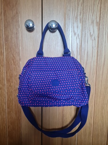 Kipling red polka dot blue - kipling,