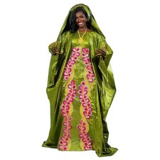 African Embroidery Loose Abaya